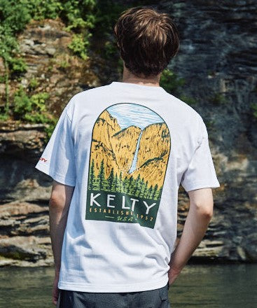Printed T-shirt "Yosemite Fall" / プリントTシャツ「ヨセミテフォール」