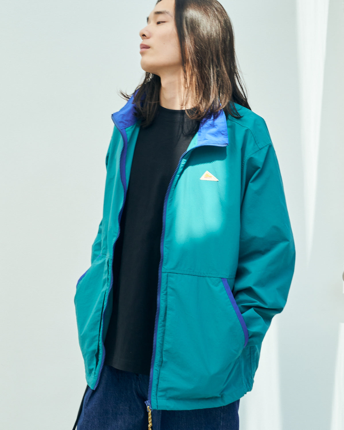 Retro color wind jacket / 撥水レトロカラーウインドジャケット
