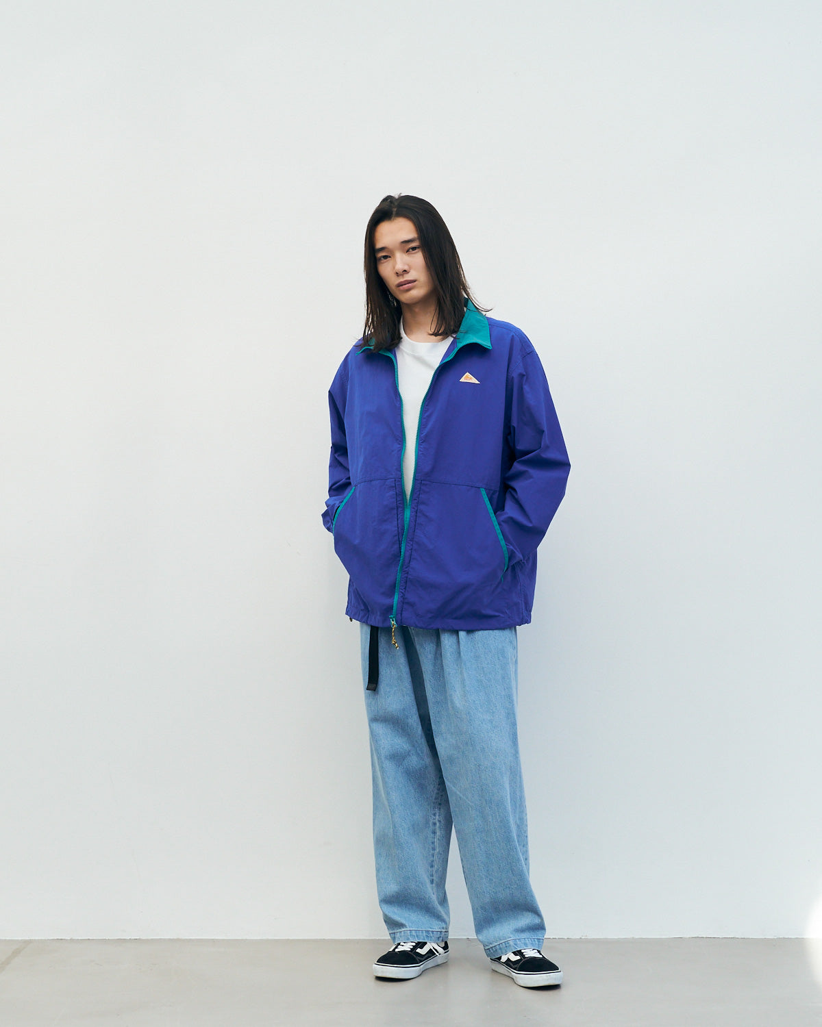 Retro color wind jacket / 撥水レトロカラーウインドジャケット
