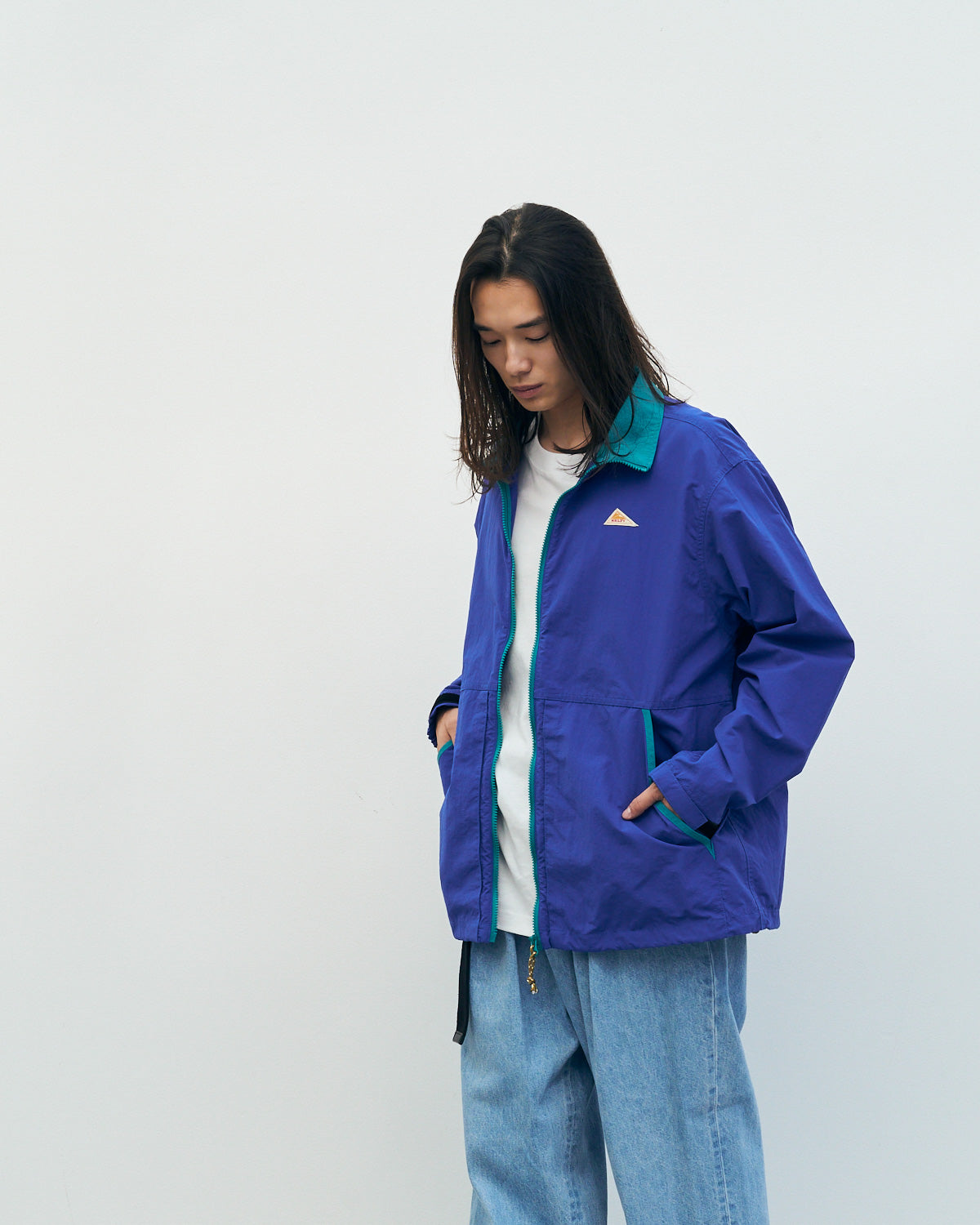 Retro color wind jacket / 撥水レトロカラーウインドジャケット