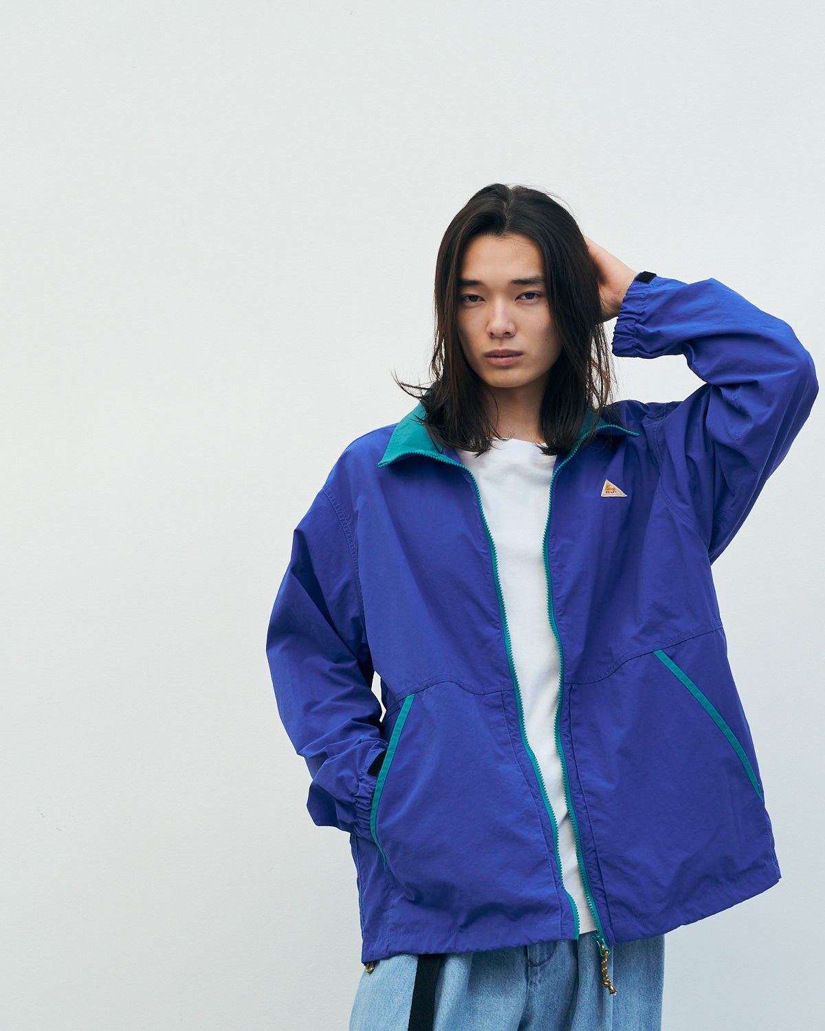 Retro color wind jacket / 撥水レトロカラーウインドジャケット