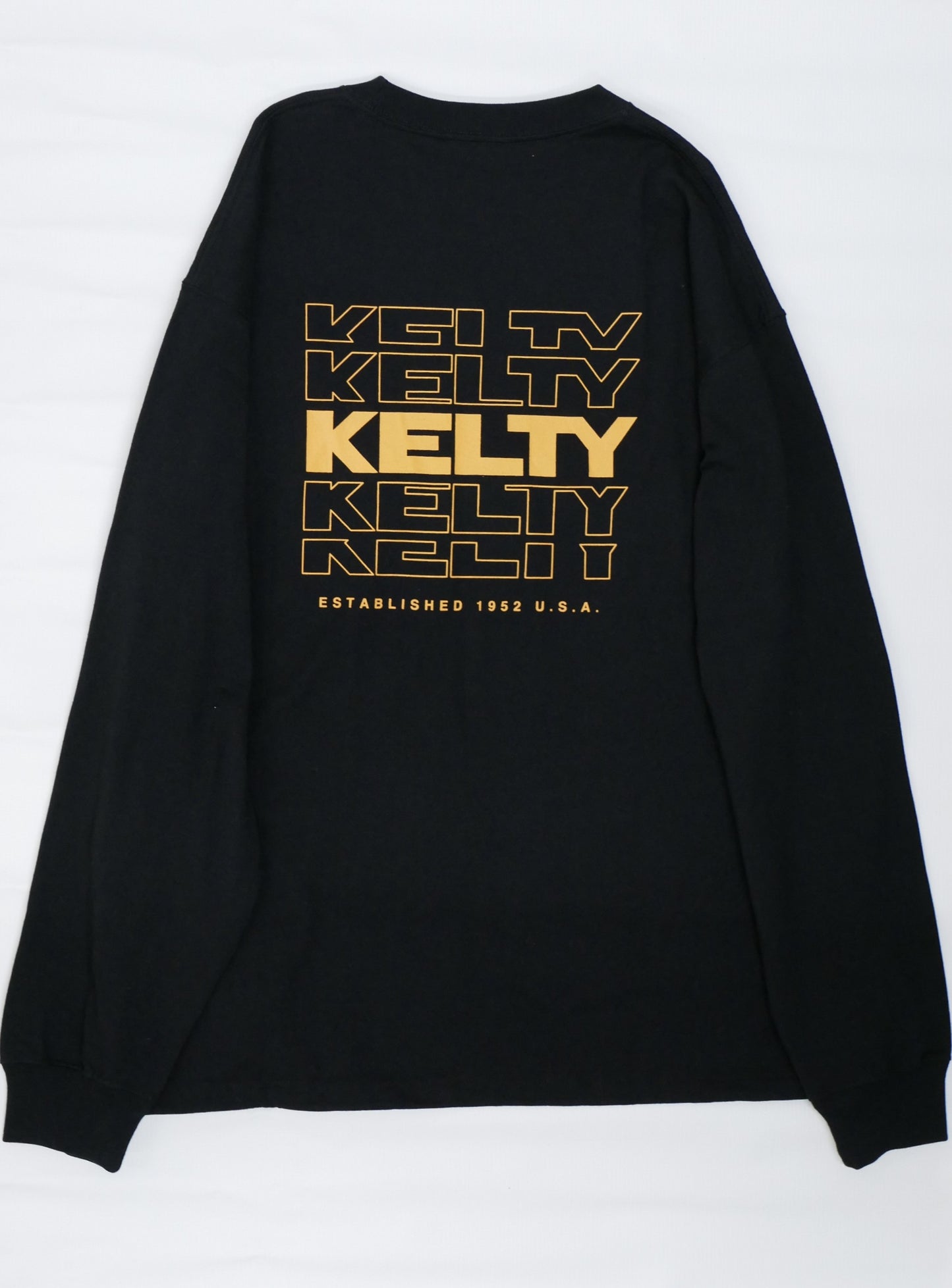 バックタイポロゴ L/S ティーシャツ