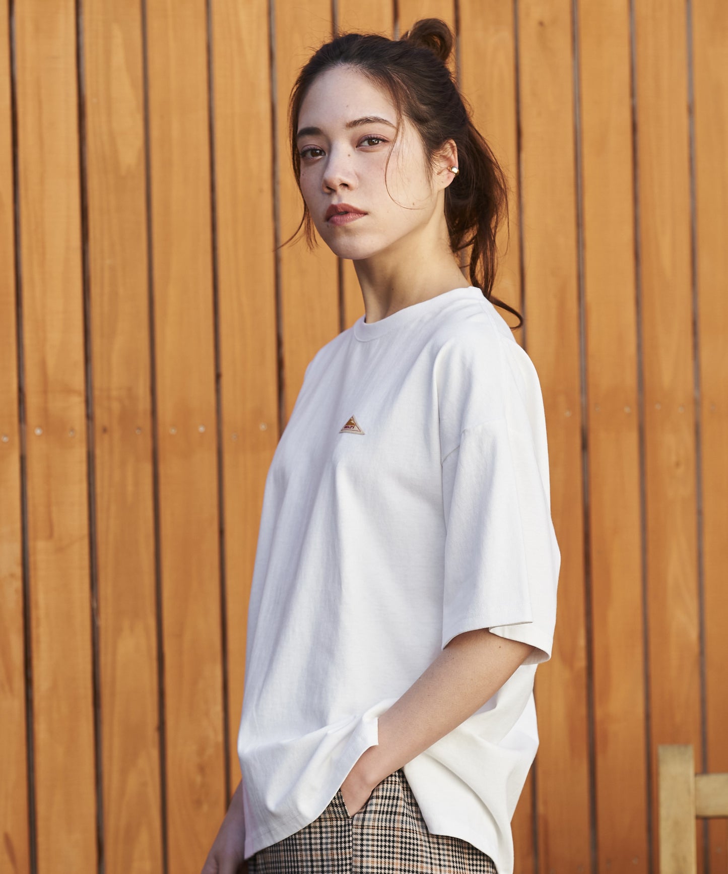 【予約商品】mini logo half sleeve T-shirt / ミニロゴ ハーフスリーブ Tシャツ