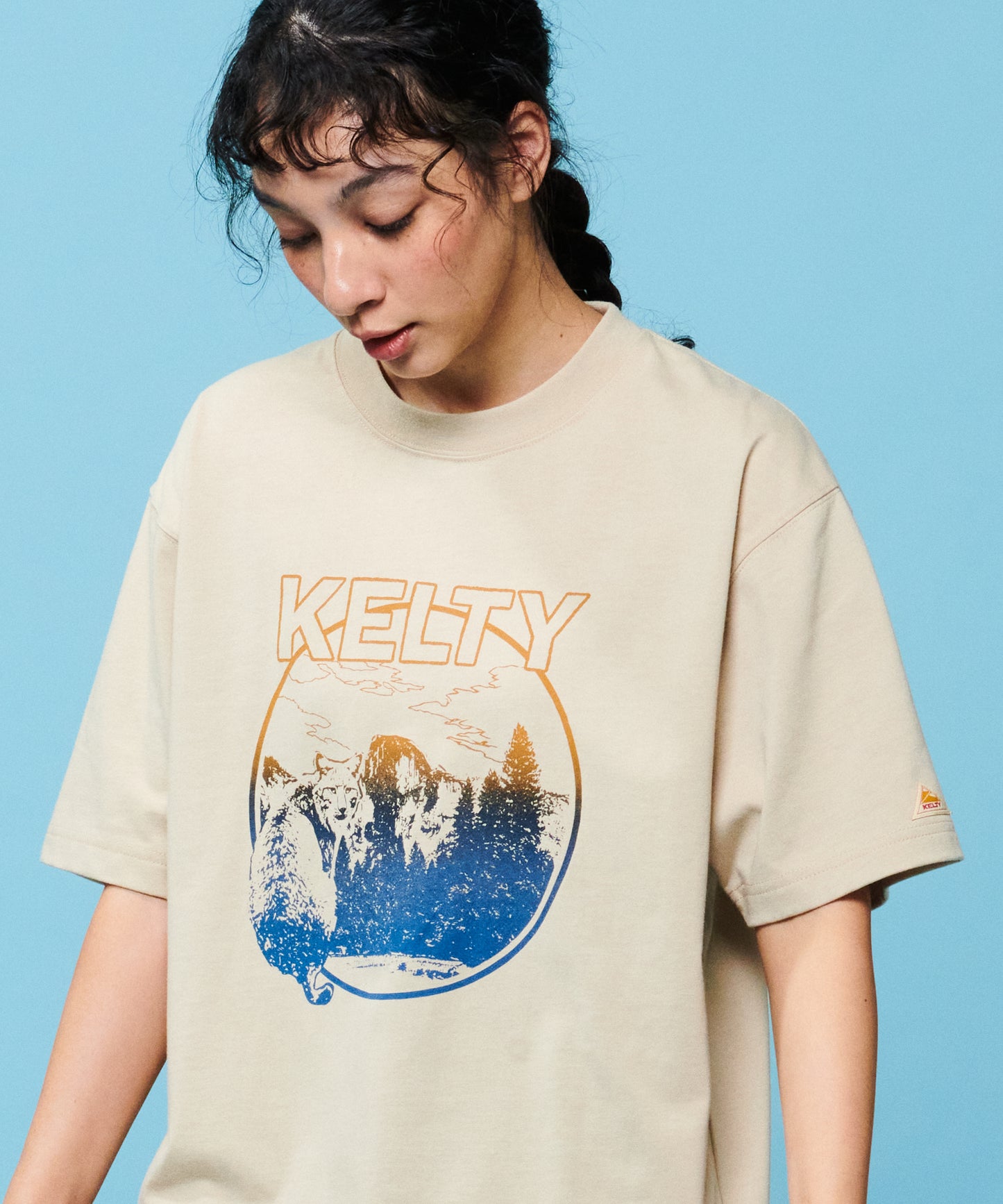 Printed T-shirt "Bobcat" / プリントTシャツ「ボブキャット」