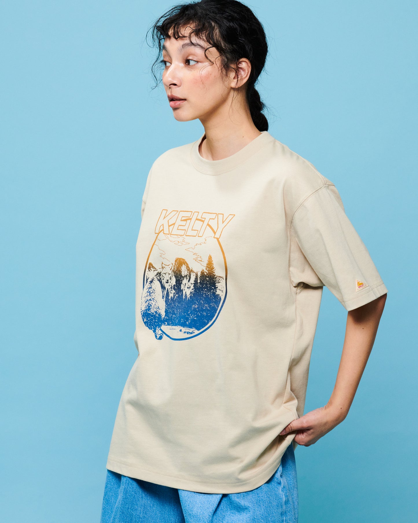 Printed T-shirt "Bobcat" / プリントTシャツ「ボブキャット」