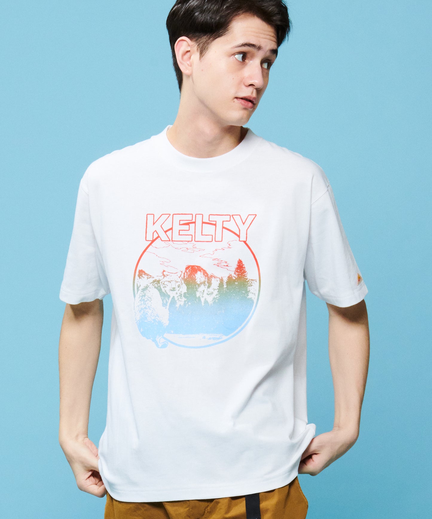 Printed T-shirt "Bobcat" / プリントTシャツ「ボブキャット」