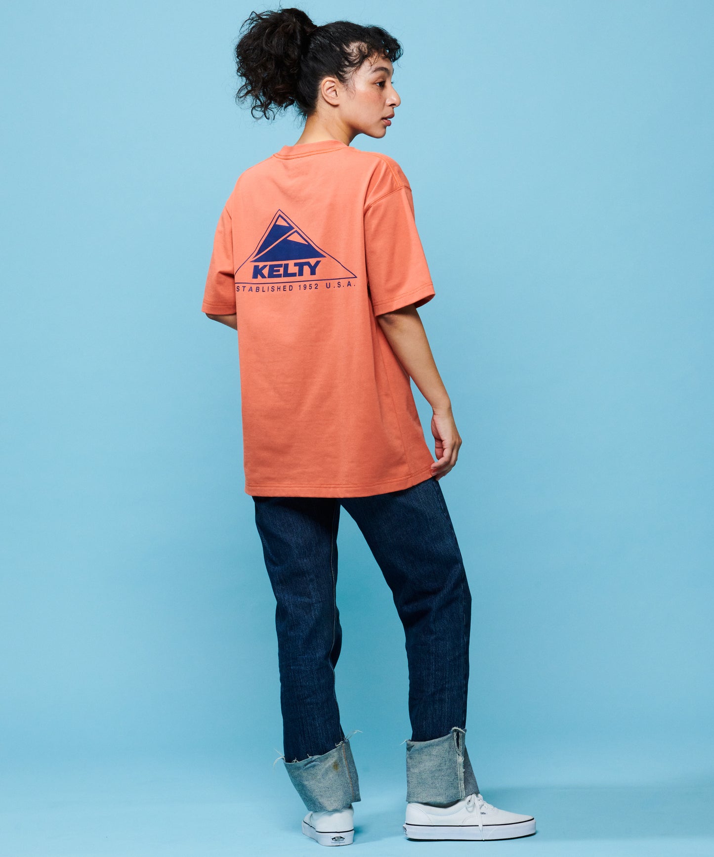 Back logo print T-shirt / バックロゴプリントTシャツ