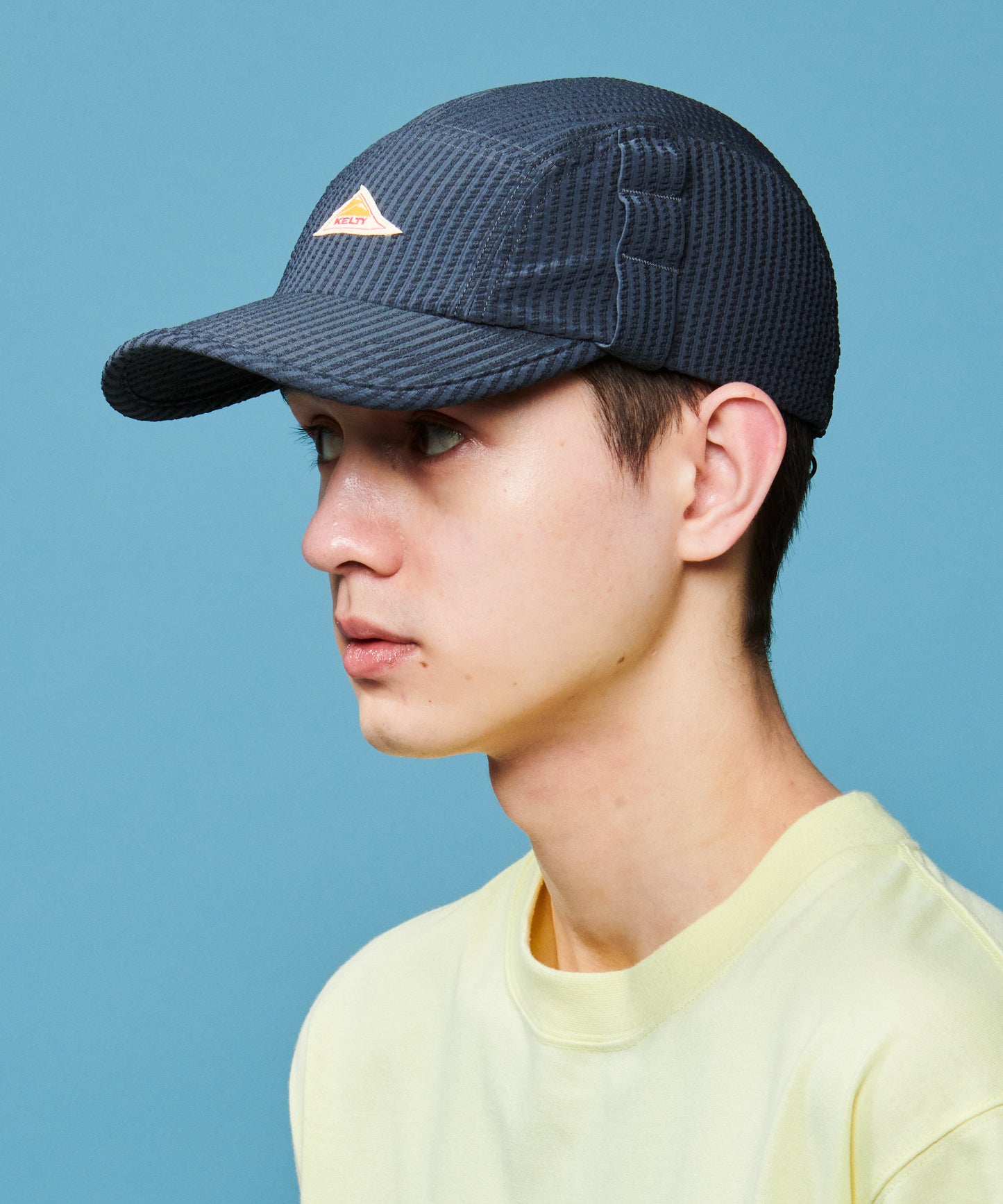 Seersucker jet cap/シアサッカージェットキャップ