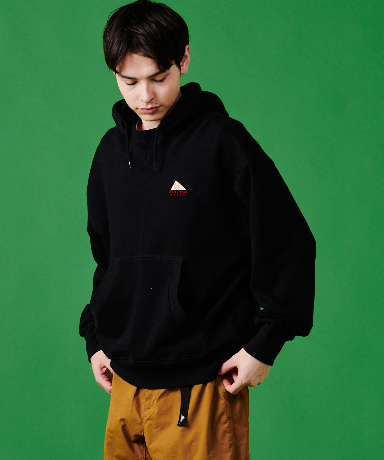 One Point Logo Sweat Parka / ワンポイントロゴパーカー