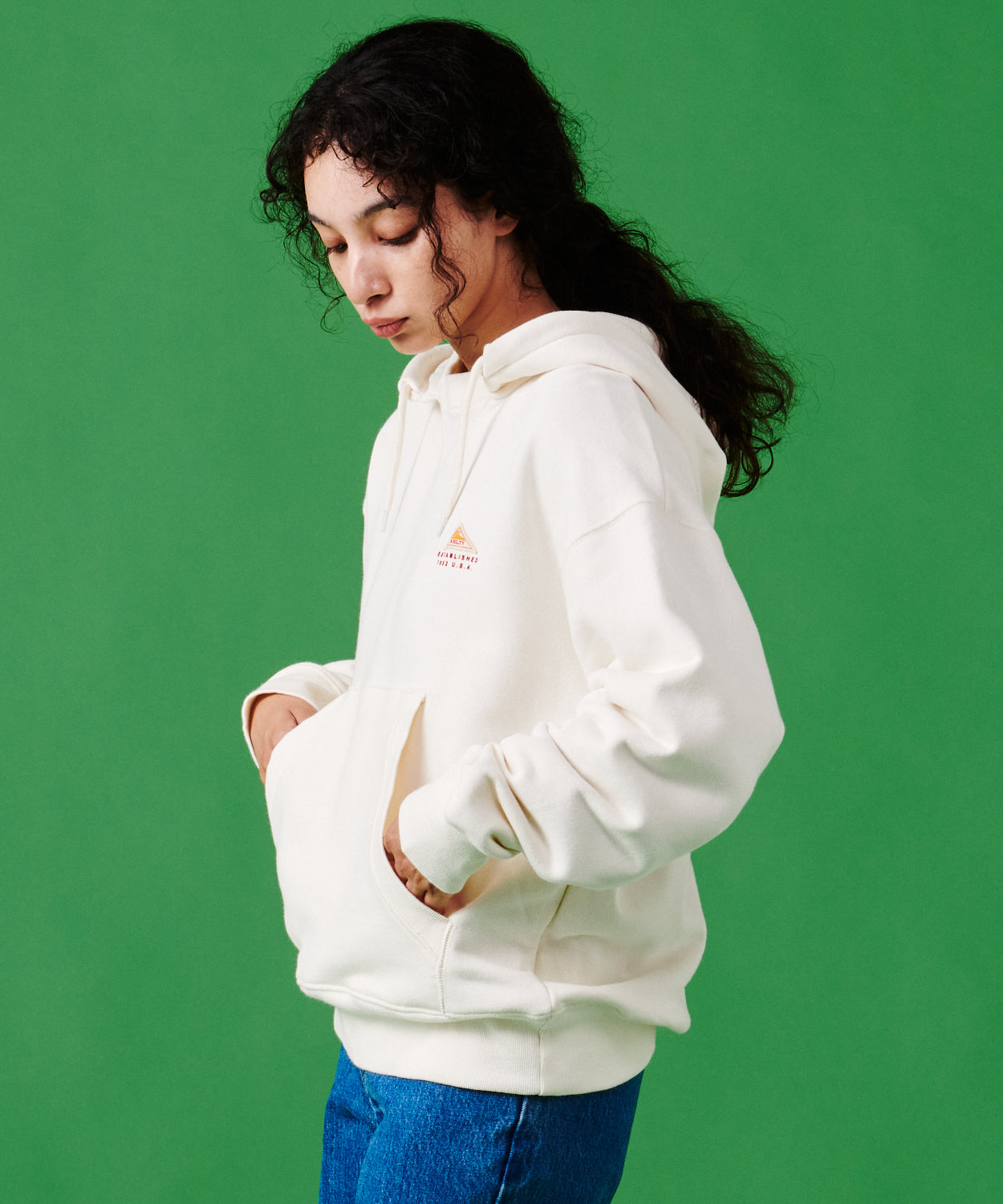 One Point Logo Sweat Parka / ワンポイントロゴパーカー