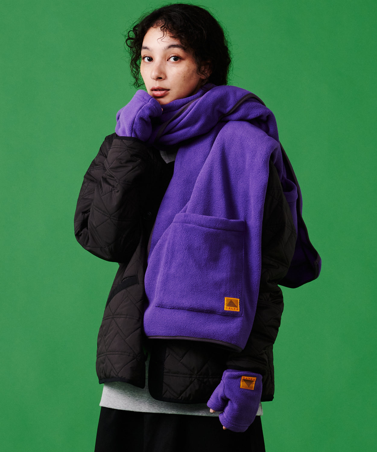 80s Fleece Big Stole/ビッグストール