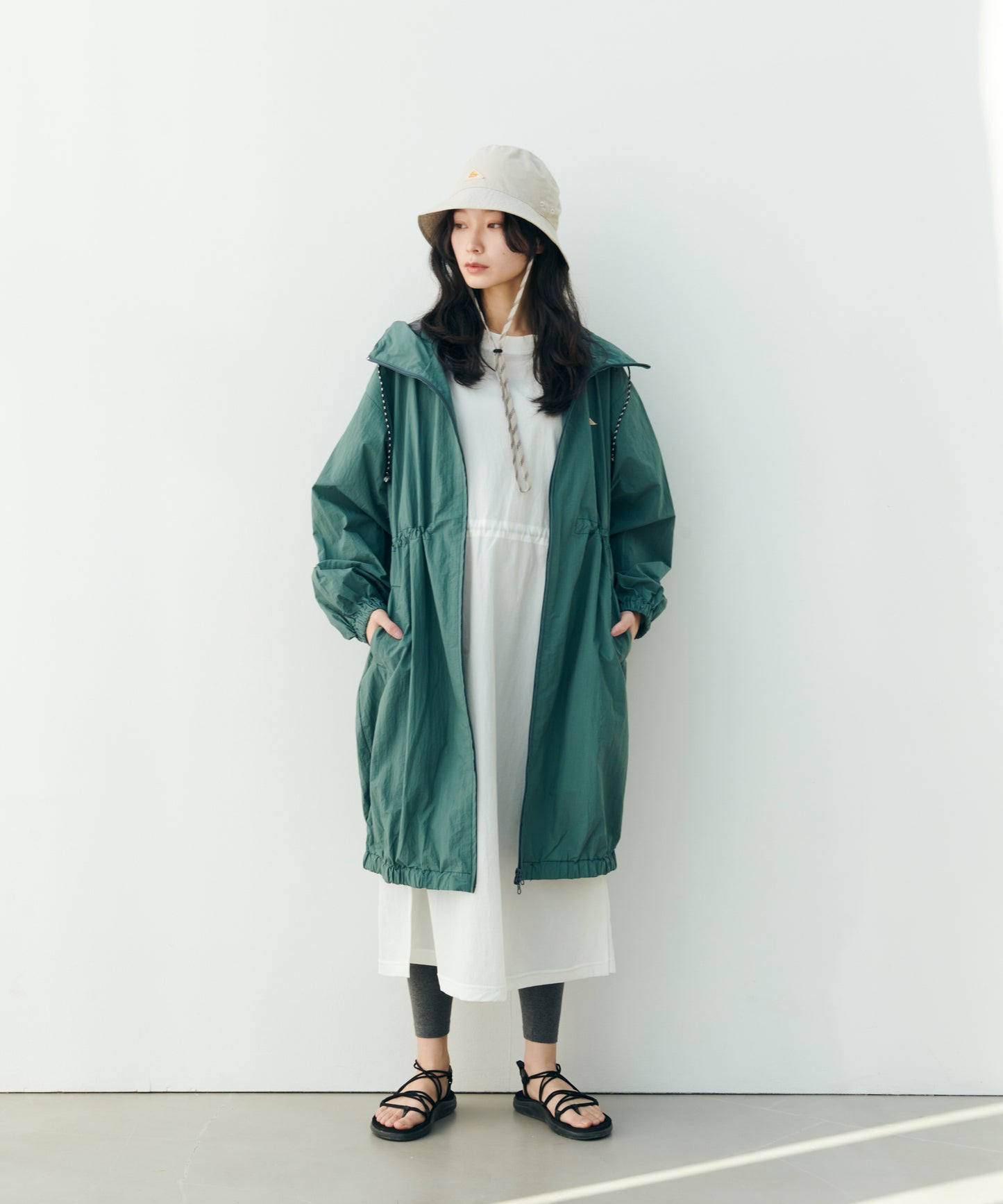 Long Wind Parka / 撥水ロングウィンドパーカー