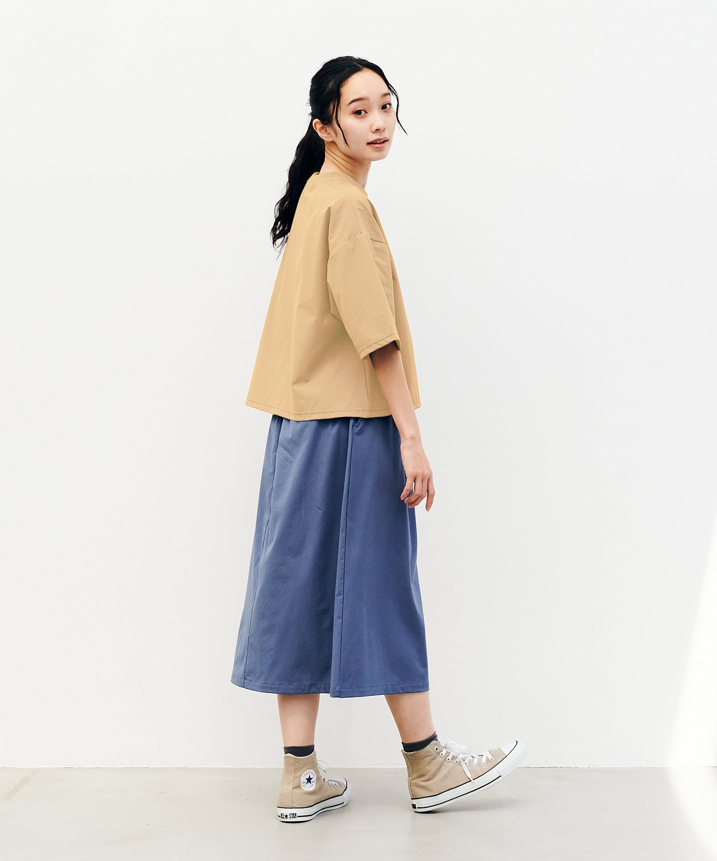 Lush comfort S/S T-shirt / ラッシュ コンフォート クロップド Tシャツ