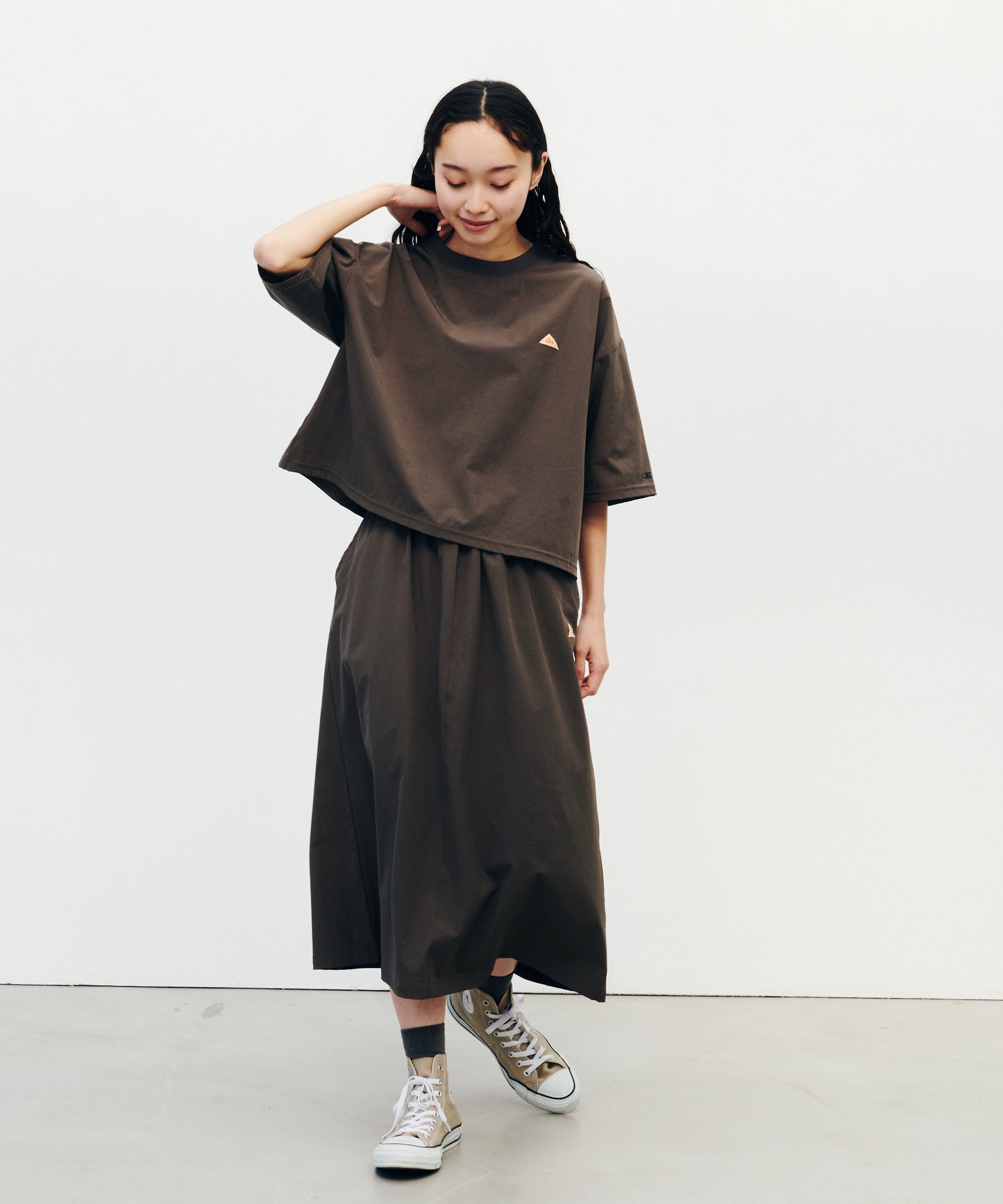 Lush comfort S/S T-shirt / ラッシュ コンフォート クロップド Tシャツ
