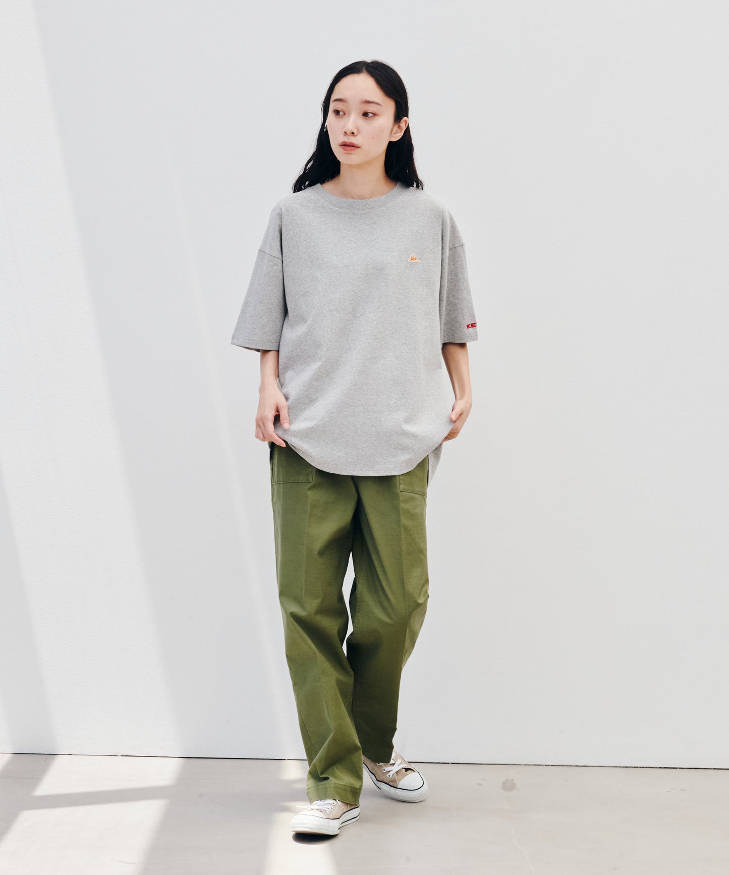 【予約商品】round hem S/S T-shirt / ラウンドヘムS/STシャツ