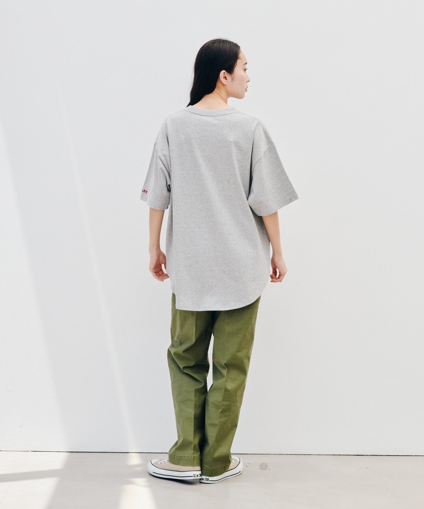 【予約商品】round hem S/S T-shirt / ラウンドヘムS/STシャツ