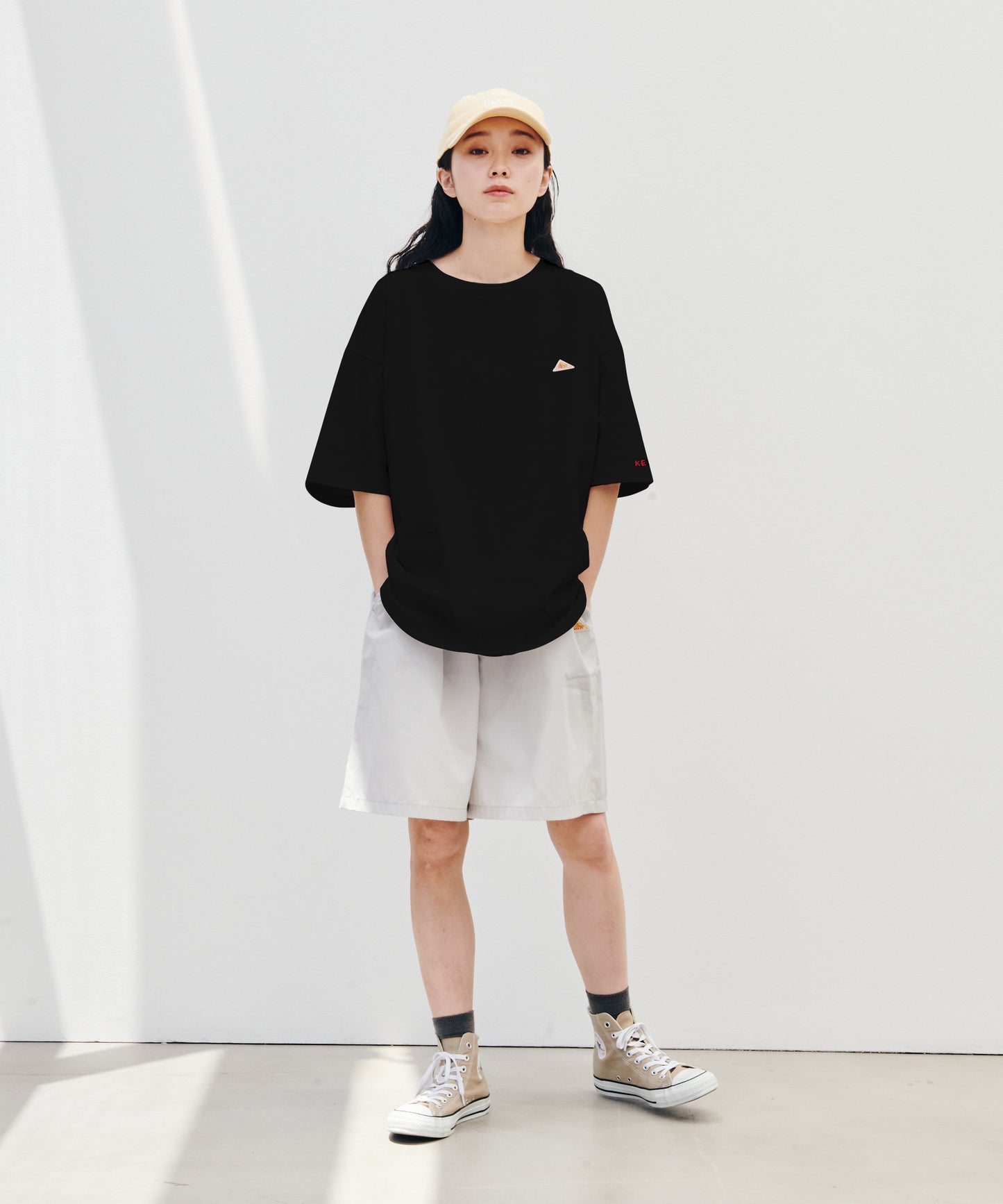 【予約商品】round hem S/S T-shirt / ラウンドヘムS/STシャツ