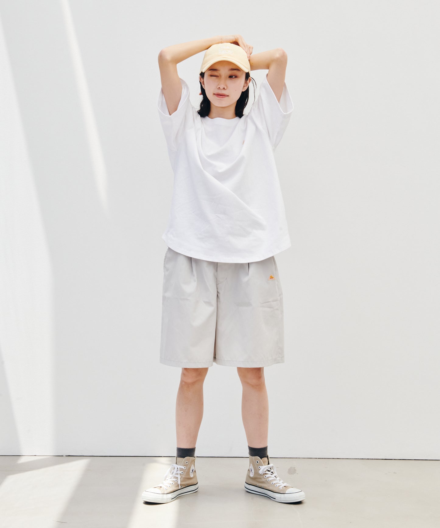 【予約商品】round hem S/S T-shirt / ラウンドヘムS/STシャツ