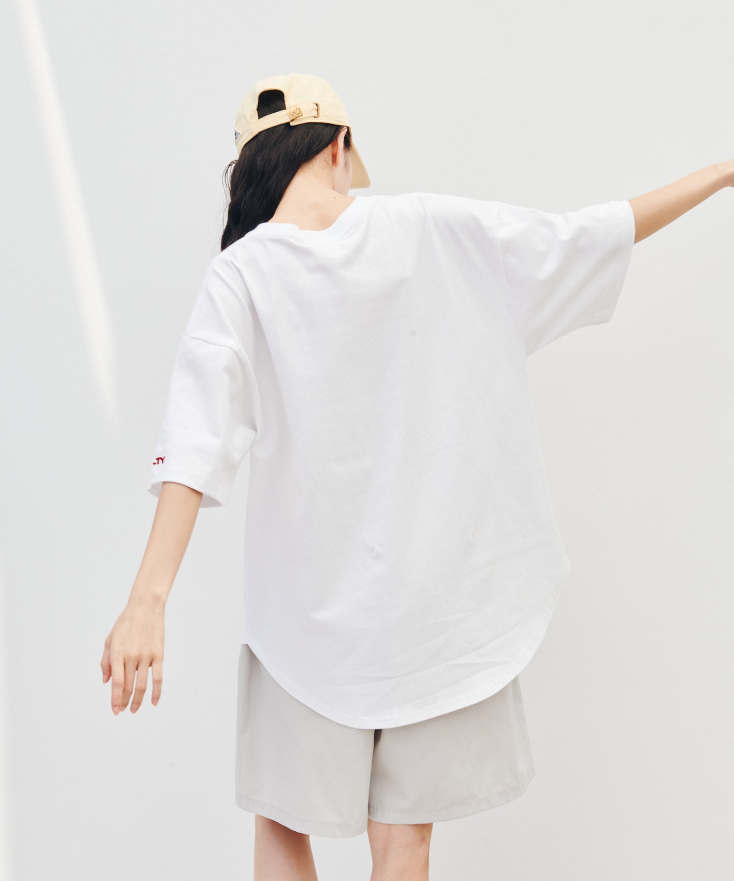 【予約商品】round hem S/S T-shirt / ラウンドヘムS/STシャツ