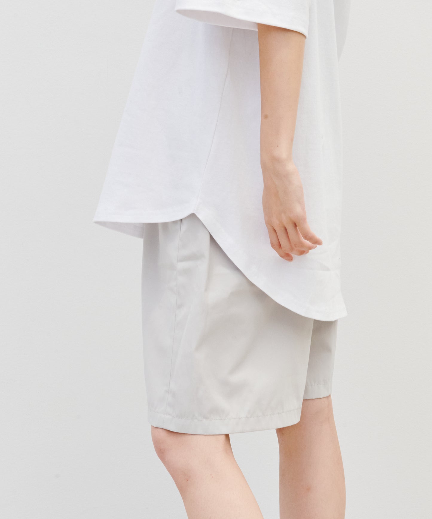【予約商品】round hem S/S T-shirt / ラウンドヘムS/STシャツ