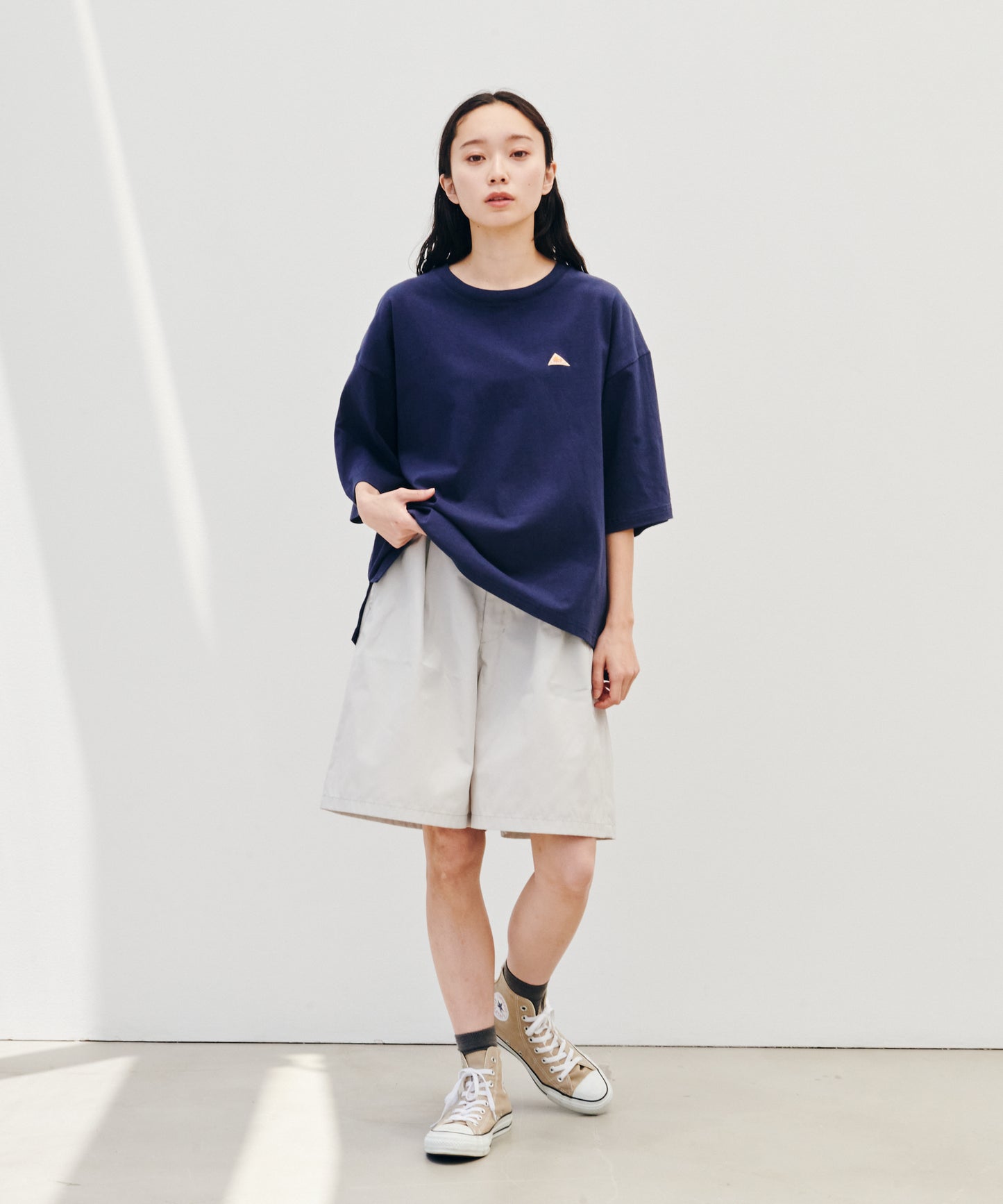【予約商品】mini logo half sleeve T-shirt / ミニロゴ ハーフスリーブ Tシャツ