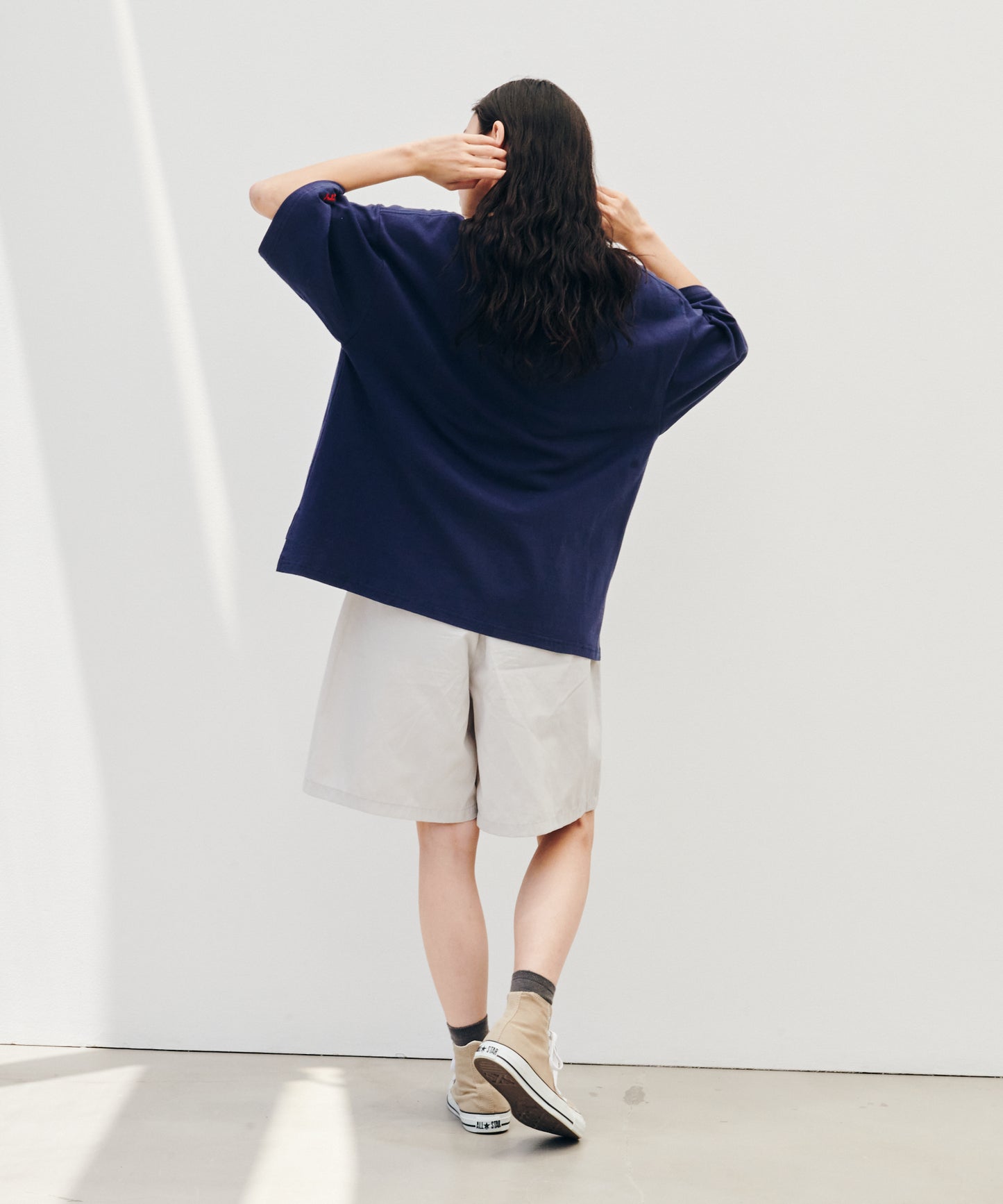 【予約商品】mini logo half sleeve T-shirt / ミニロゴ ハーフスリーブ Tシャツ