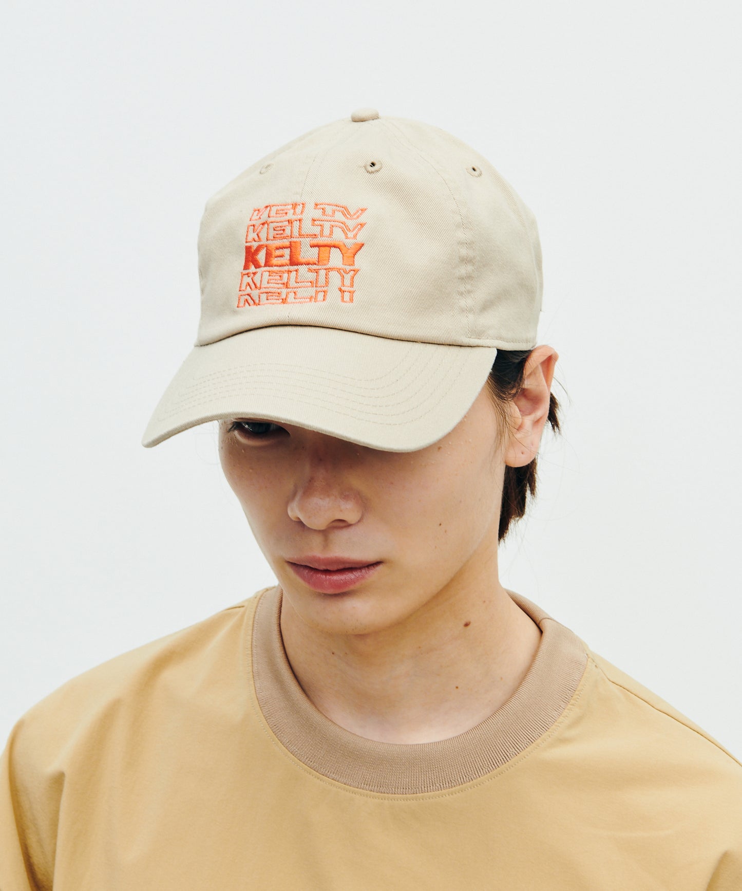 Embroidery typo Logo Cap / 刺繍キャップ