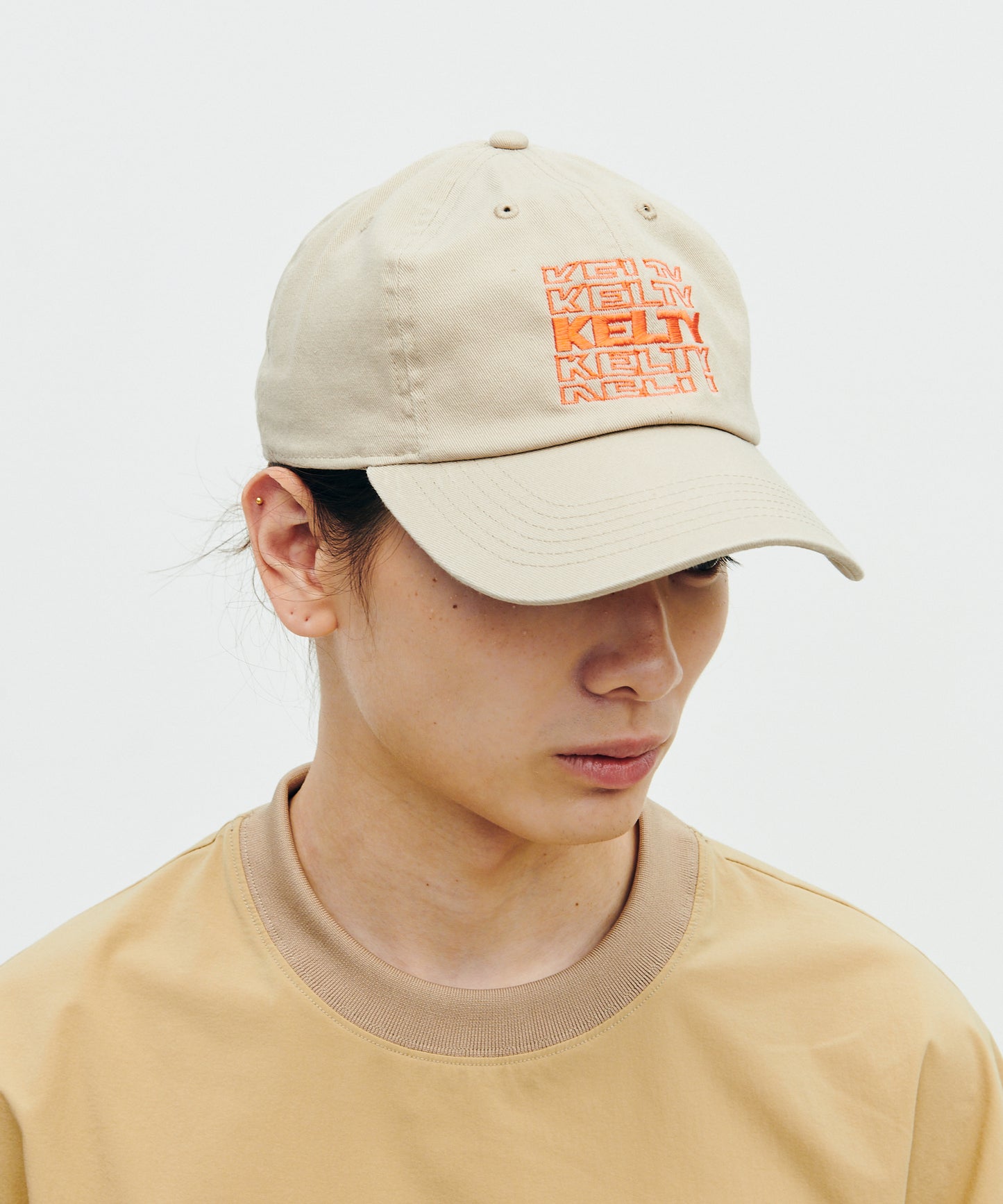 Embroidery typo Logo Cap / 刺繍キャップ
