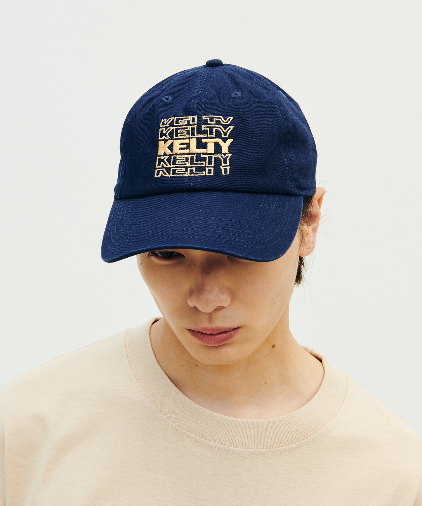 Embroidery typo Logo Cap / 刺繍キャップ