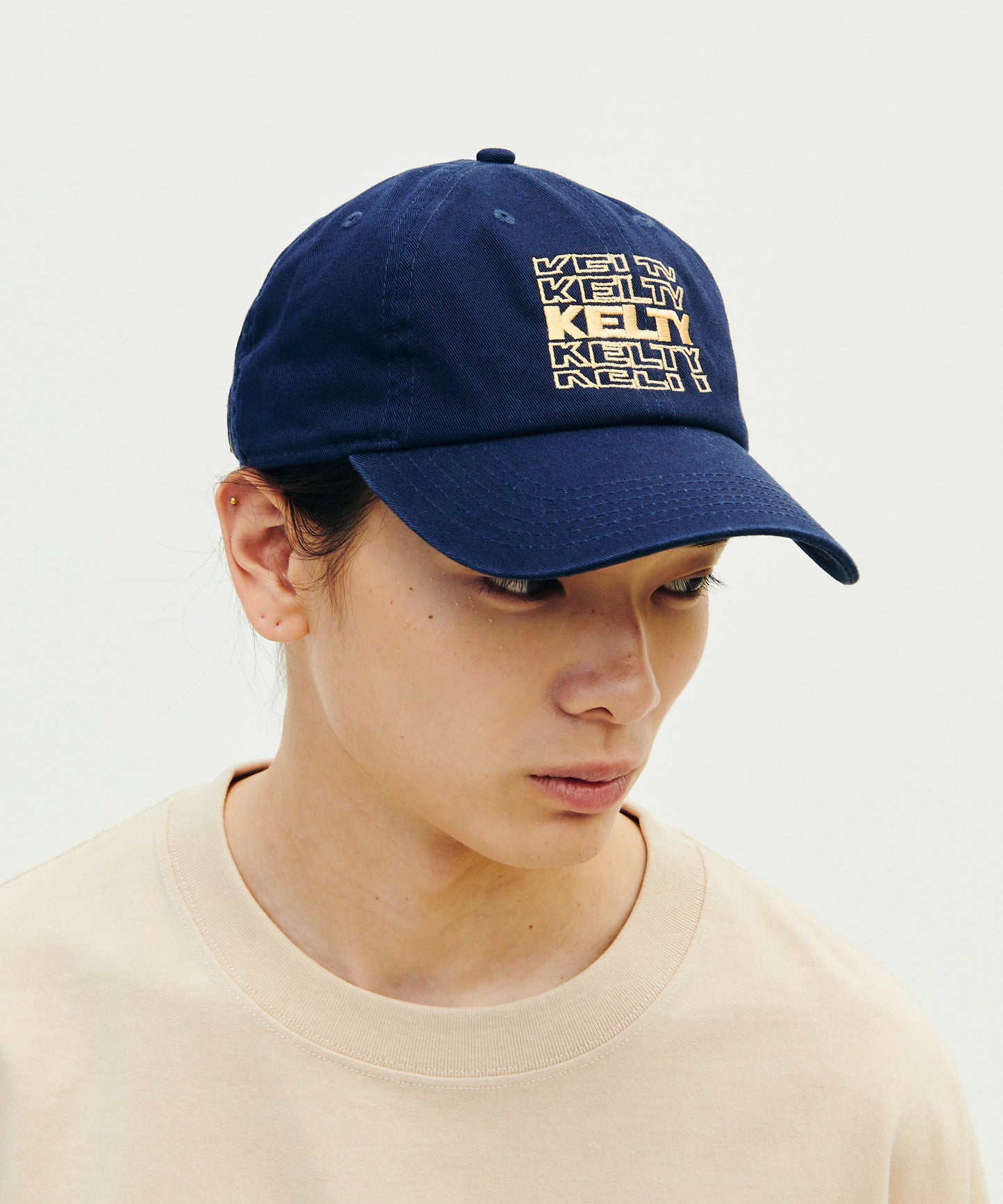 Embroidery typo Logo Cap / 刺繍キャップ