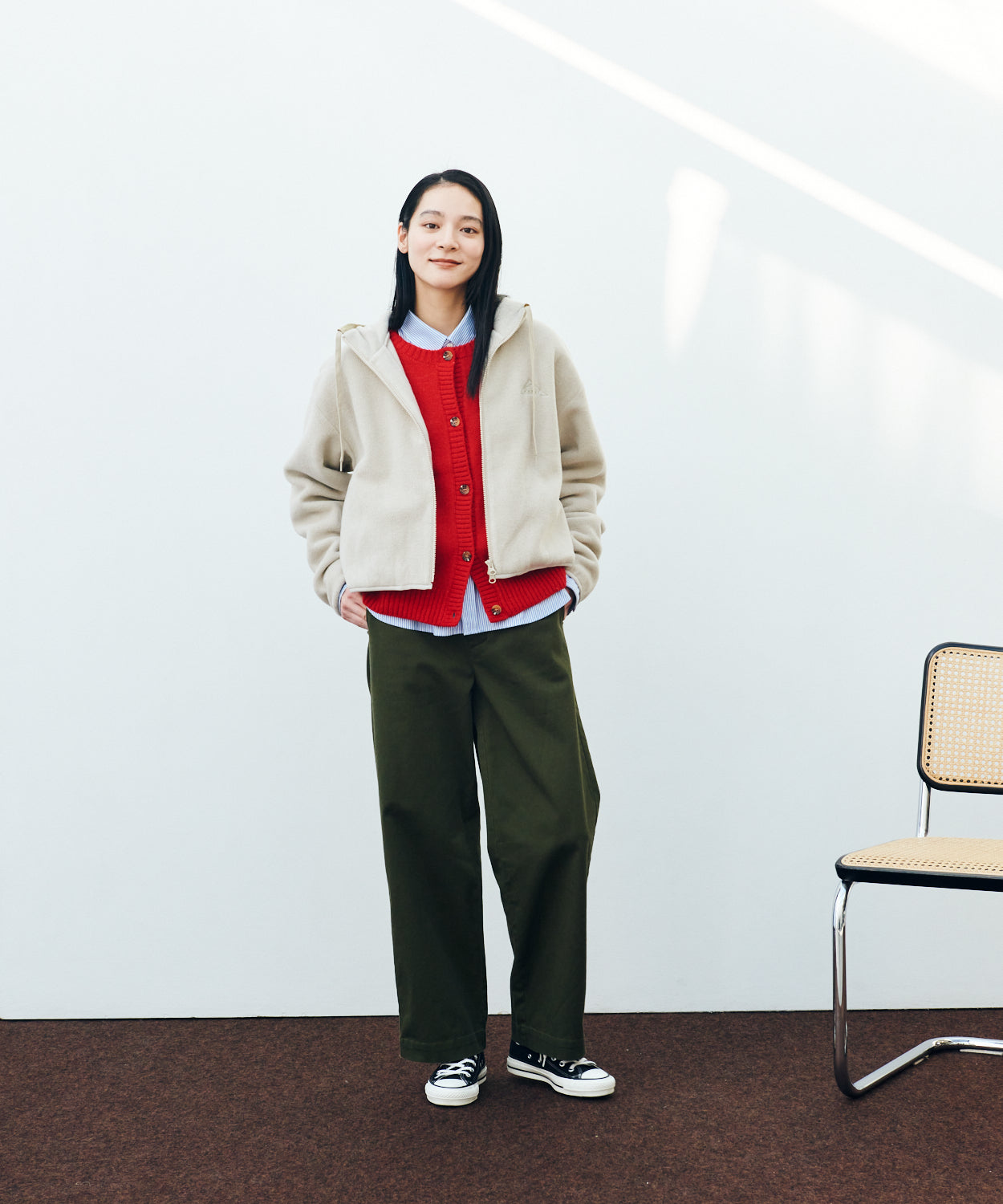 Puff-leece™ Zip parker / パフリースジップパーカー