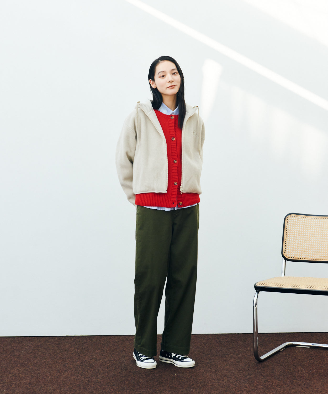 Puff-leece™ Zip parker / パフリースジップパーカー