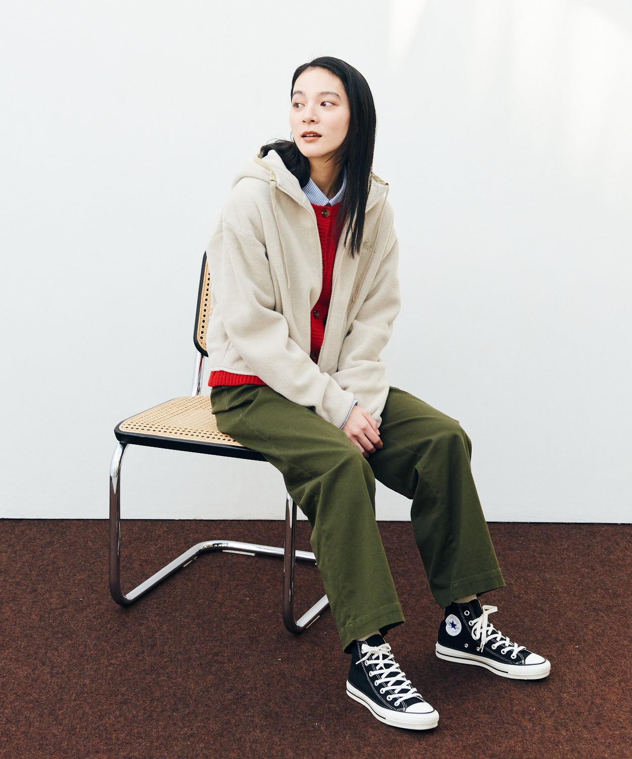 Puff-leece™ Zip parker / パフリースジップパーカー