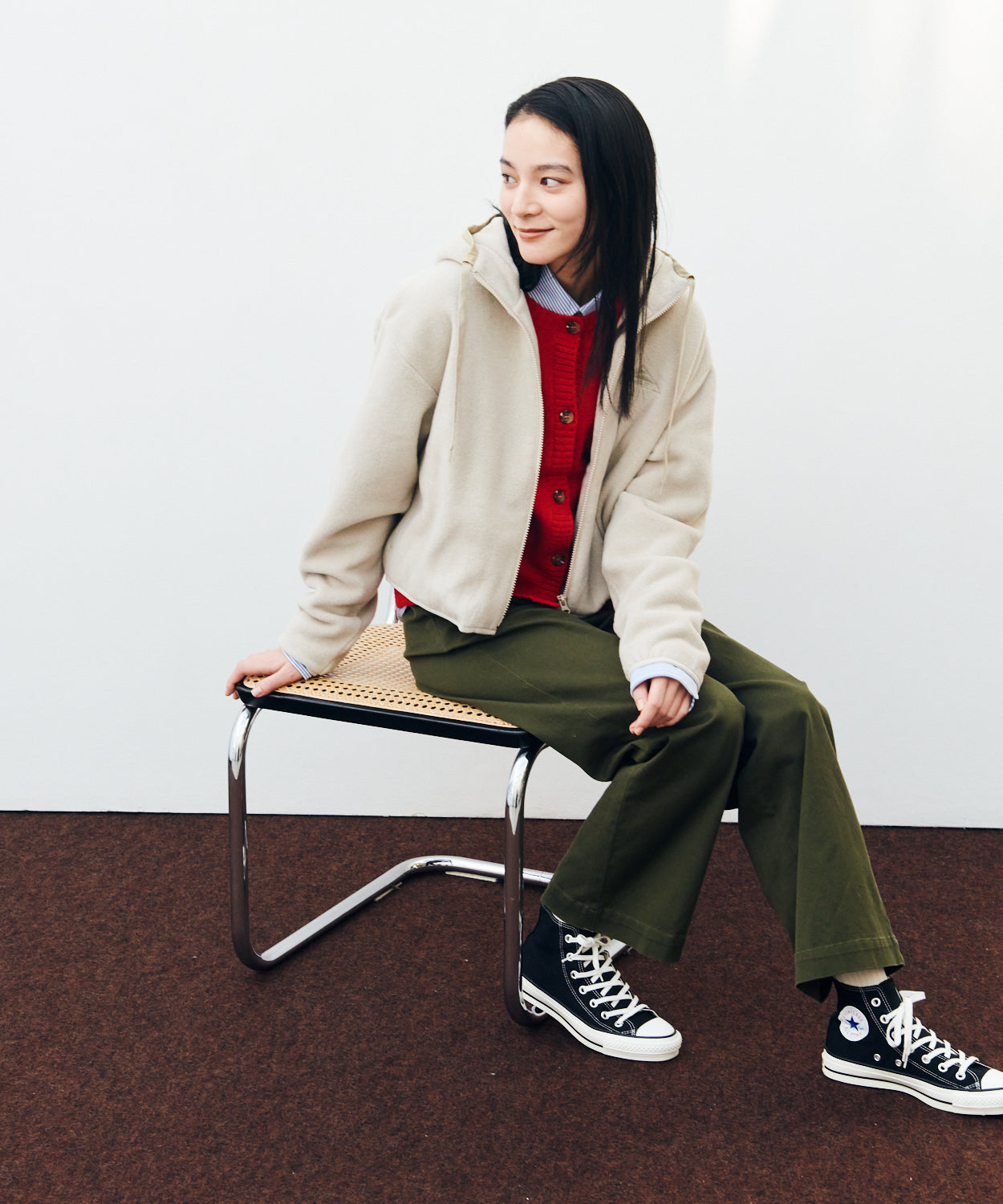 Puff-leece™ Zip parker / パフリースジップパーカー