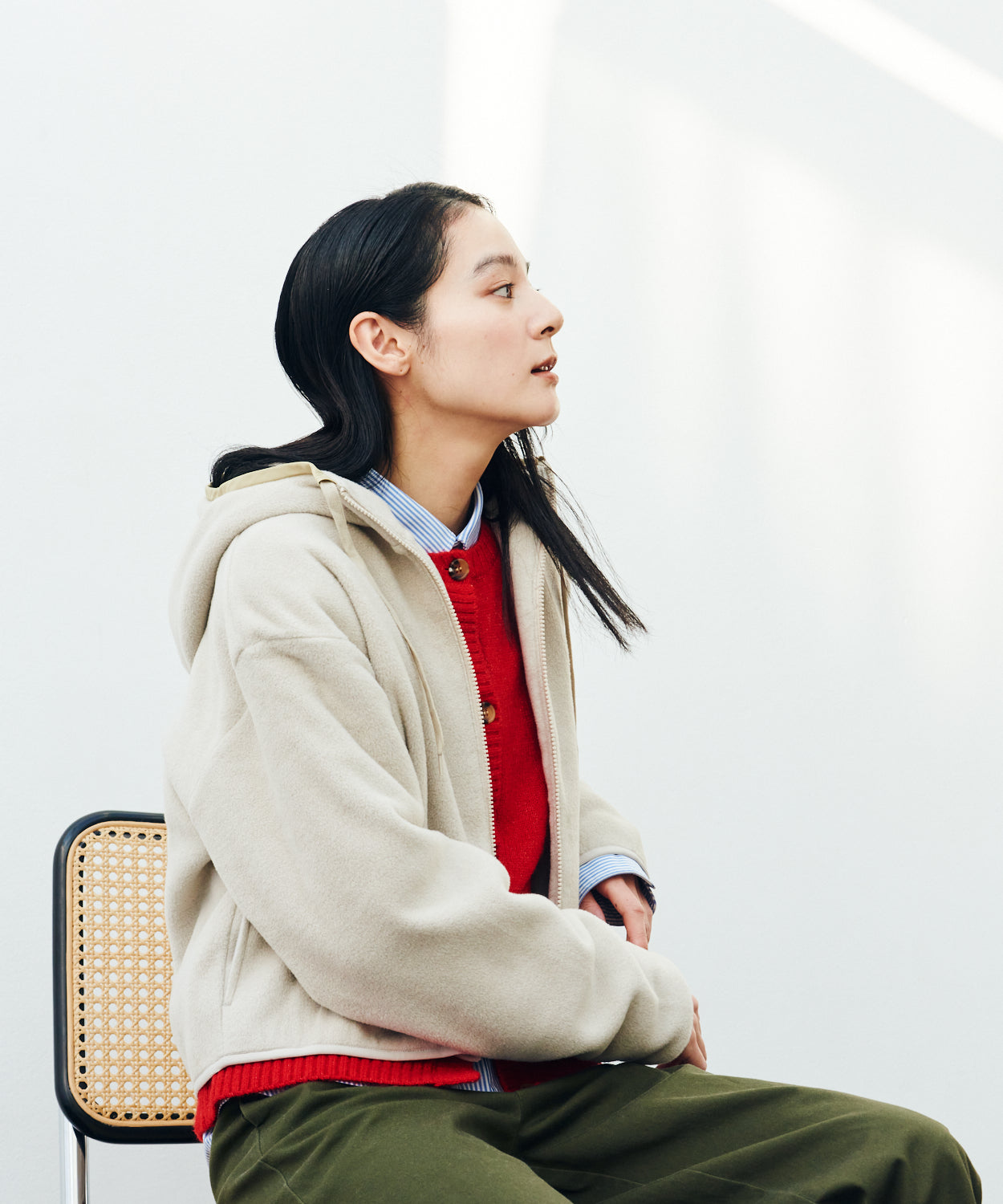 Puff-leece™ Zip parker / パフリースジップパーカー