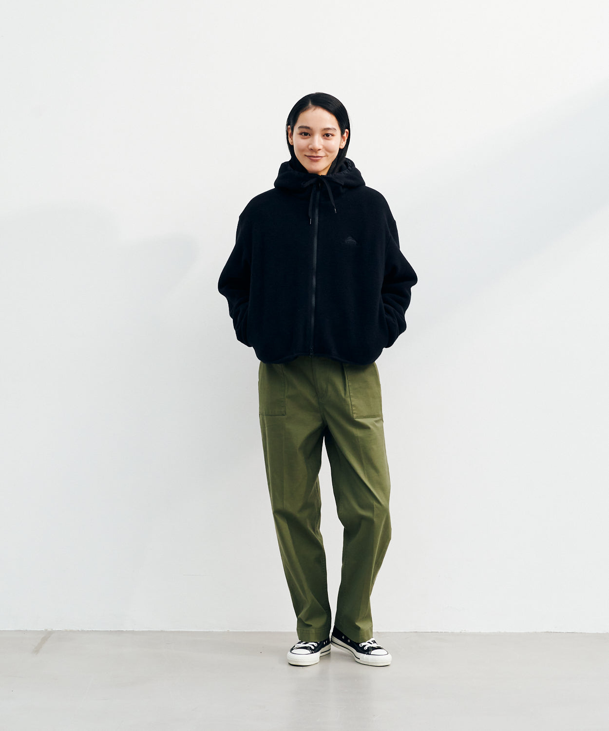 Puff-leece™ Zip parker / パフリースジップパーカー