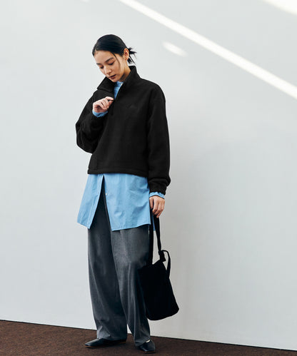 Puff-leece™ Cropped Half Zip / パフリースクロップドハーフジップ
