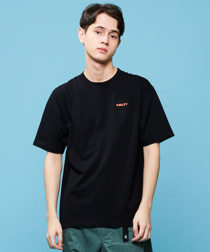 Back logo print T-shirt / バックロゴプリントTシャツ