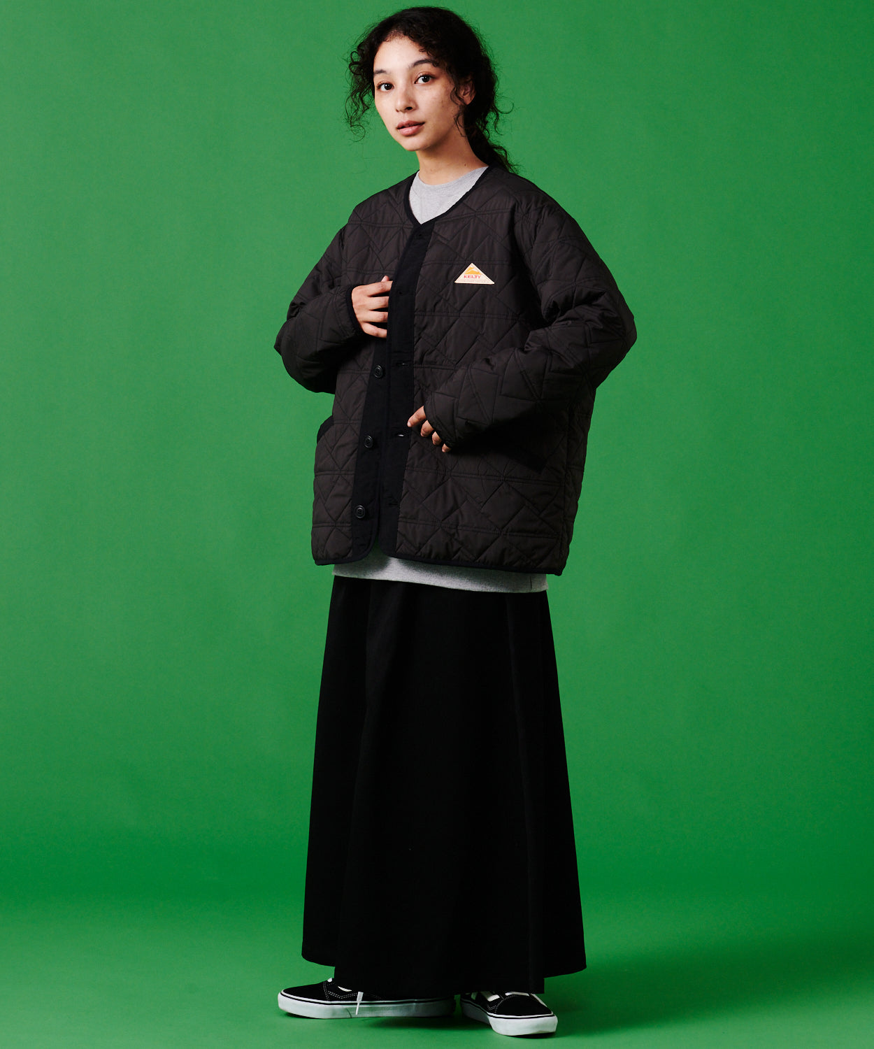 ケルティ リッジライン キルティング ジャケット(メンズ) M ブラック #KE23213118-BLACK KELTY /ファッション・アクセサリーu003e衣料品