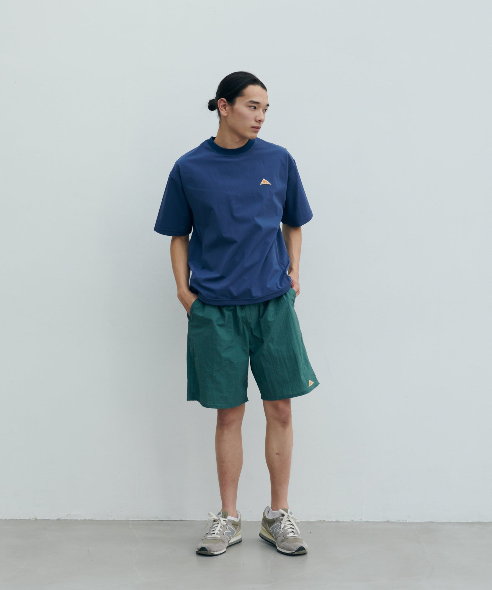 KELTY APPAREL】ストレッチ布帛Tシャツ