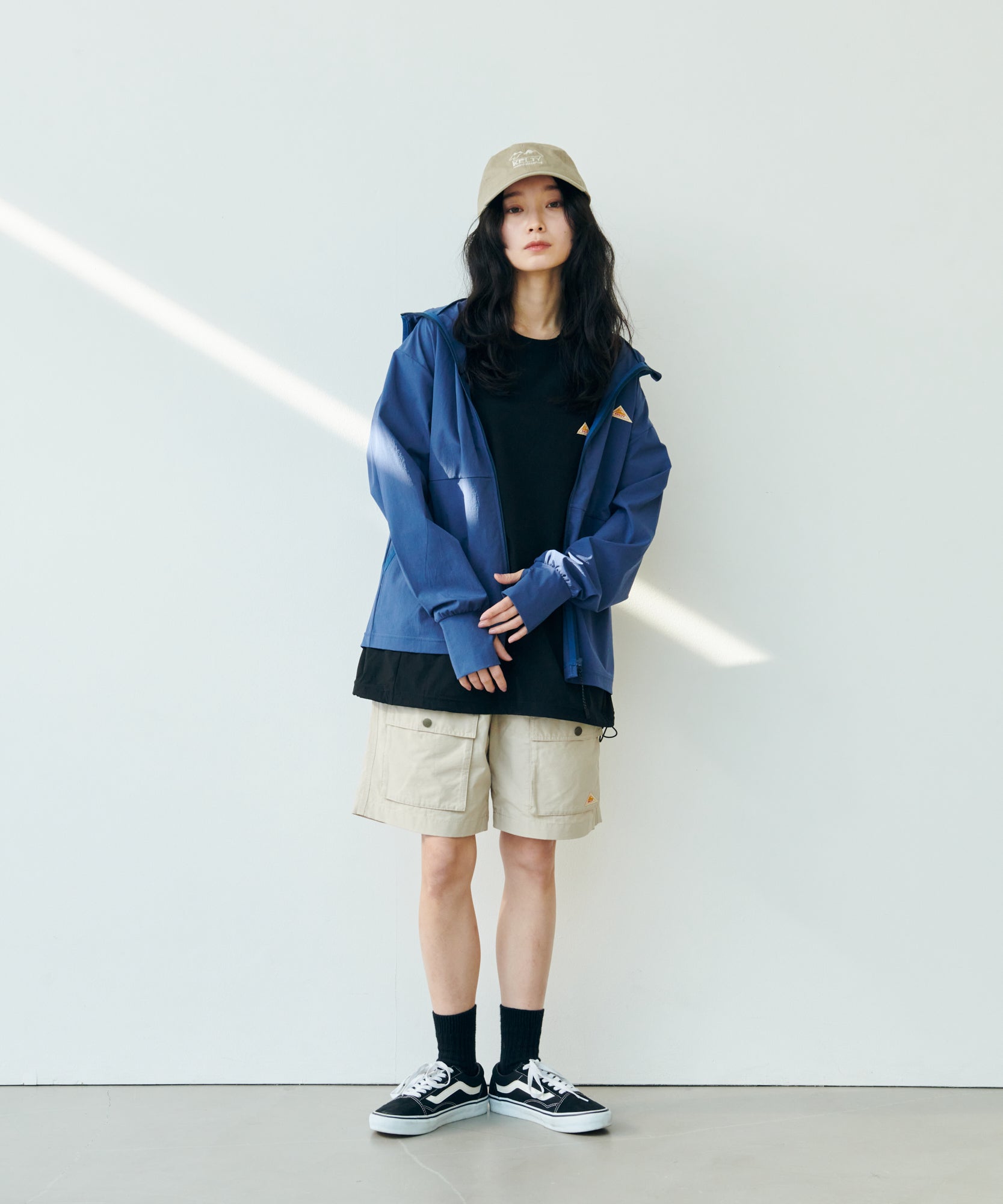 Stretch Woven Zip Parka/ストレッチジップパーカー