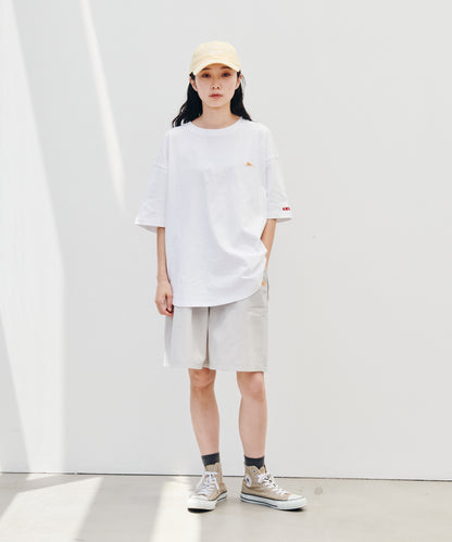 Round hem S/S T-shirt / ラウンドヘムS/STシャツ