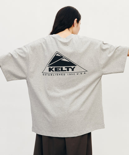 Back logo print T-shirt / バック ロゴ S/S ティーシャツ