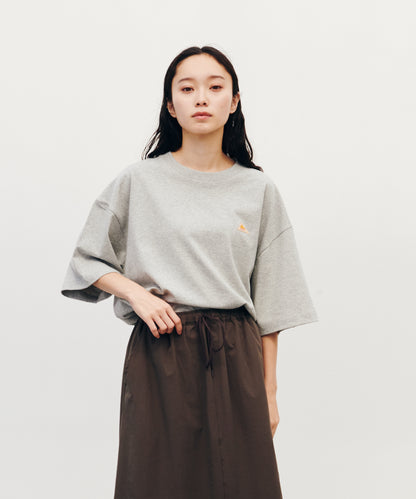 Back logo print T-shirt / バック ロゴ S/S ティーシャツ