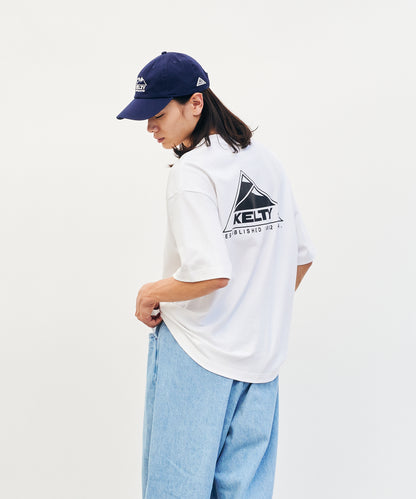 Back logo print T-shirt / バック ロゴ S/S ティーシャツ