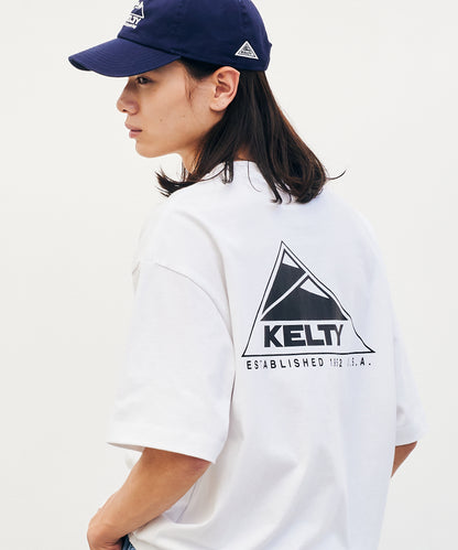 Back logo print T-shirt / バック ロゴ S/S ティーシャツ