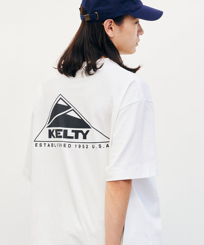 Back logo print T-shirt / バック ロゴ S/S ティーシャツ