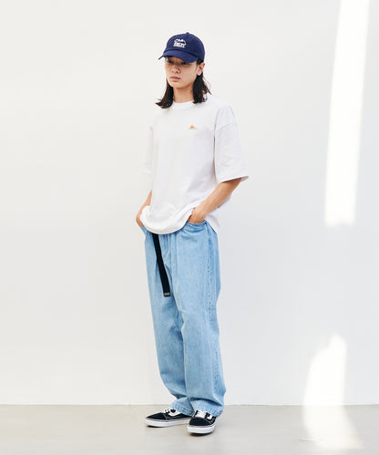 Back logo print T-shirt / バック ロゴ S/S ティーシャツ