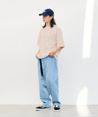 Back logo print T-shirt / バック ロゴ S/S ティーシャツ