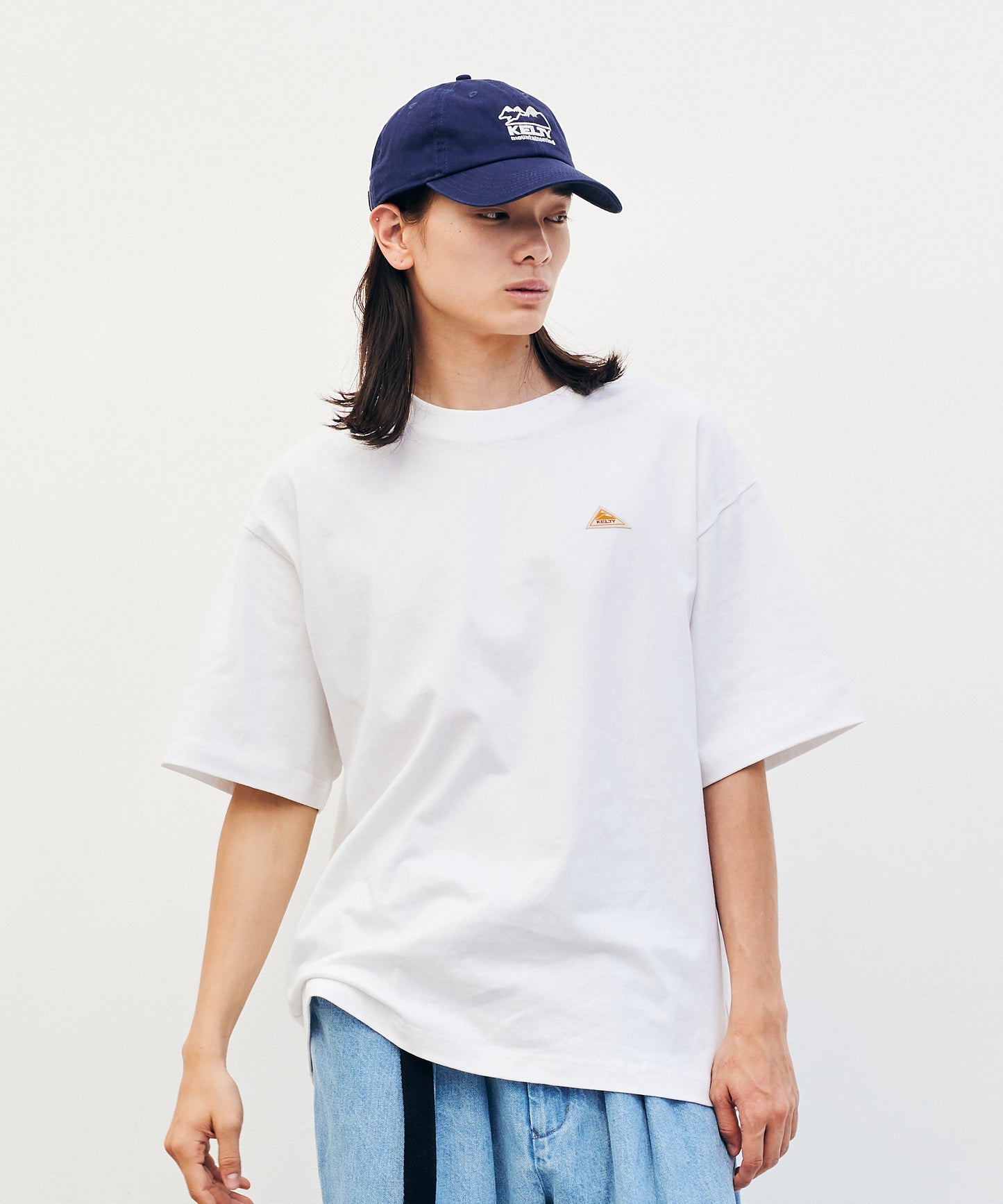 Back logo print T-shirt / バック ロゴ S/S ティーシャツ